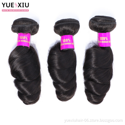 100% Full Cuticle Aligned Mink Brazilian Hair 10A 8A Grade Loose Wave Extensions Virgin Remy Human Hair
